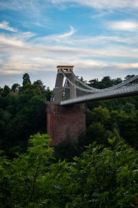 Low angle view of bridge