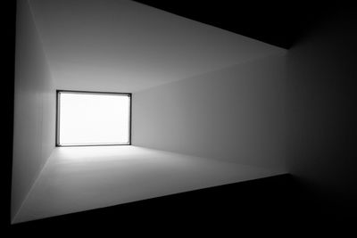 View of corridor of building