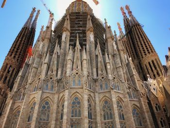 Low angle view of cathedral against sky