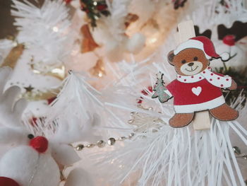 Close-up of christmas decoration