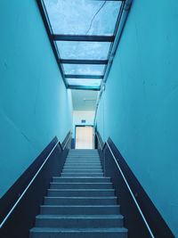 Empty steps in building