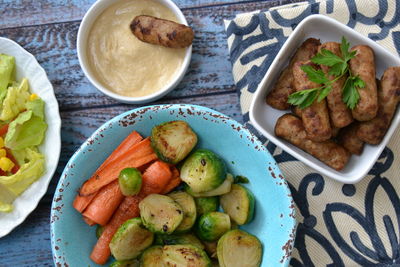 Close-up of food in plate