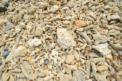 Full frame shot of stones