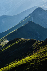 Scenic view of mountains