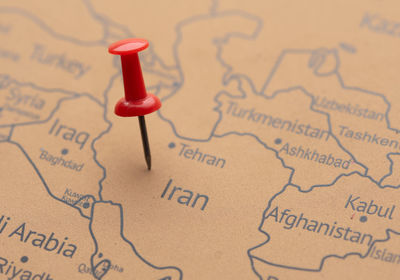 Close-up of text on paper