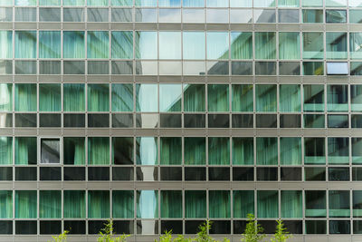 Full frame shot of modern building