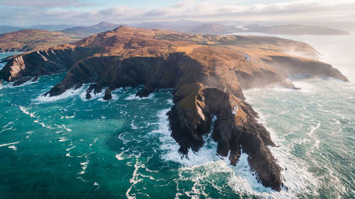 Majestic seascape in ireland