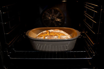 Close-up of food in container