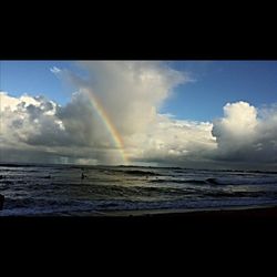 horizon over water