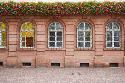 Facade of building