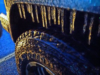 Close-up of rusty metal