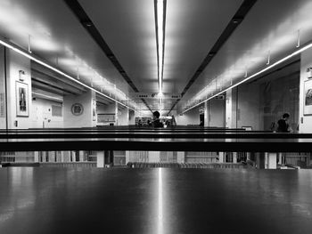 Ticket counter of railroad station