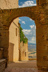 Old ruins against sky