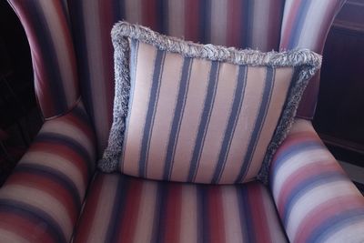 Low section of man at home