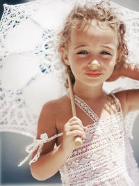 Portrait of a smiling girl