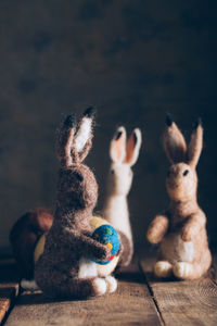 Close-up of stuffed toy