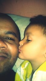 Close-up portrait of young woman