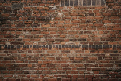 Full frame shot of brick wall