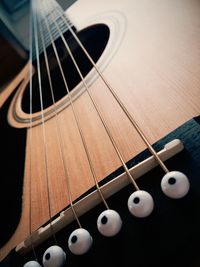 Close-up of guitar