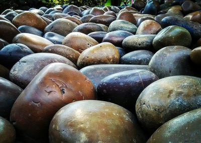 Close-up of stones