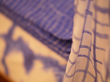 Detail shot of curtain