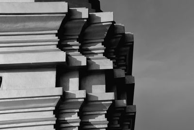 Close-up of stack of books