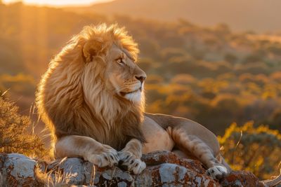 Close-up of lioness