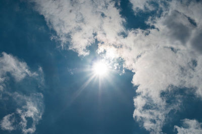 Low angle view of sky