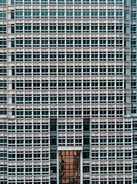 Full frame shot of modern tropical building