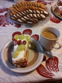 Close-up of food in plate