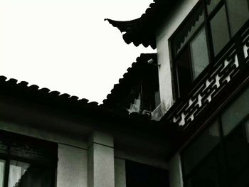 Low angle view of building against the sky