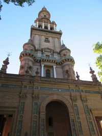 Low angle view of a church