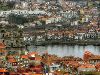 Aerial view of city