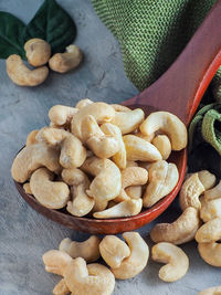 Close-up of food on table