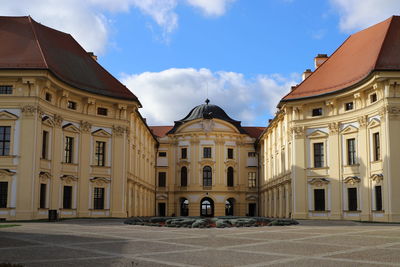 Exterior of historic building