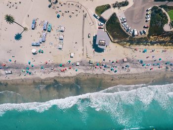 Scenic view of beach