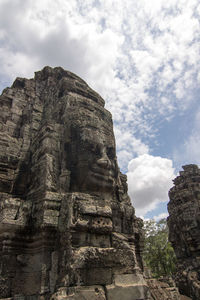 Low angle view of a temple