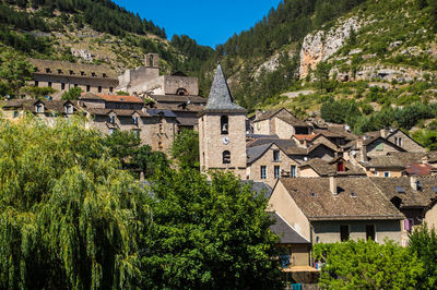 Saint enimie in lozere in france