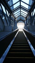 Low angle view of staircase