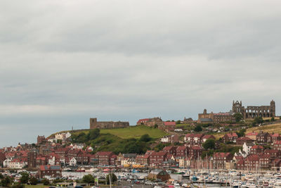 Whitby abbey wide view