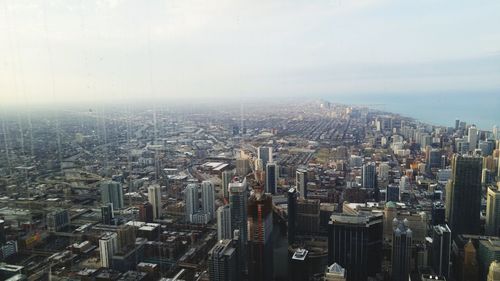 Aerial view of a city