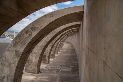 Low angle view of old building