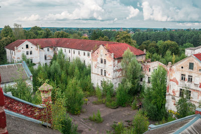 Ruins of the east prussian barracks and psychiatric hospital allenberg world war 2 history