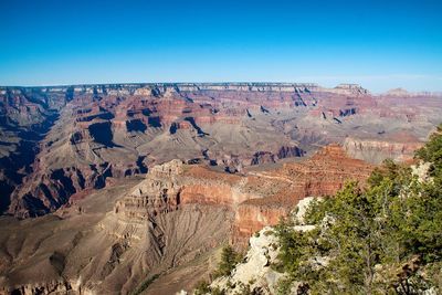 Panoramica del grand canyon