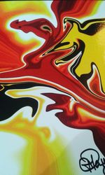 Detail shot of abstract background