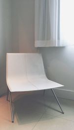 Close-up of chair at home