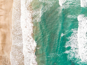 Aerial view of sea