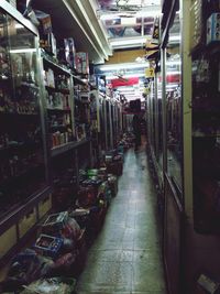 Street lights in row