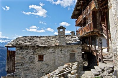 Old building against sky