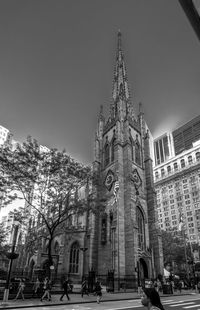 Low angle view of cathedral against sky